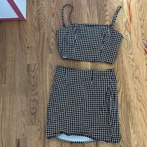 Skirt and shirt set